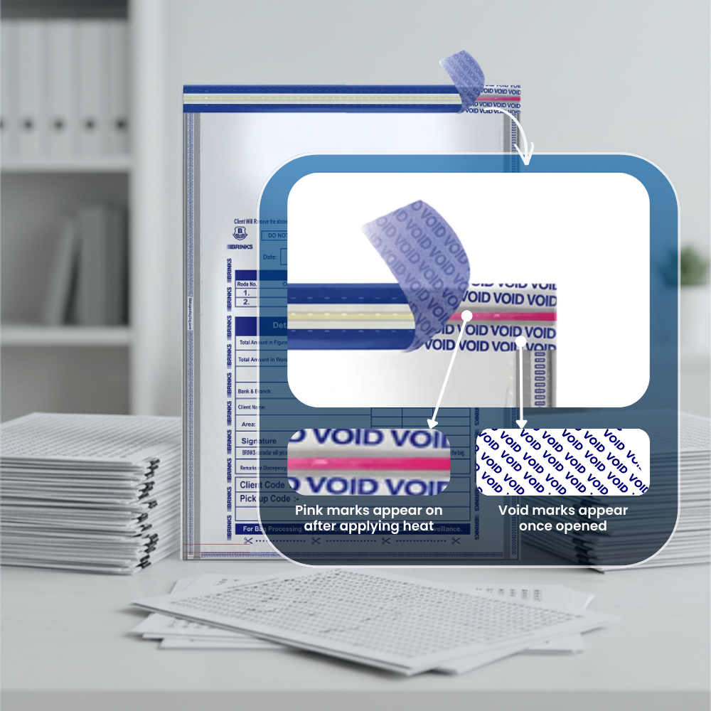 L4 tamper-evident bag