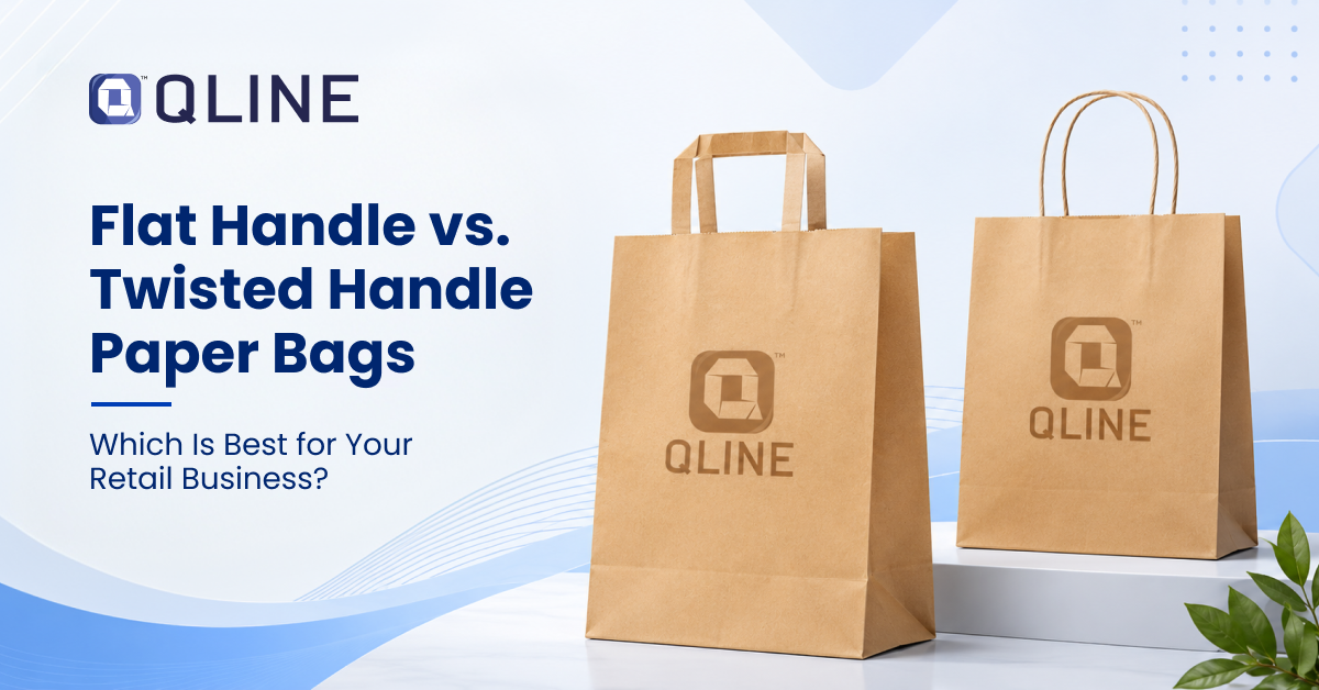 Flat Handle vs. Twisted Handle Paper Bags: Which Is Best for Your Retail Business?