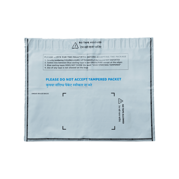 tamper evident poly bubble courier bag