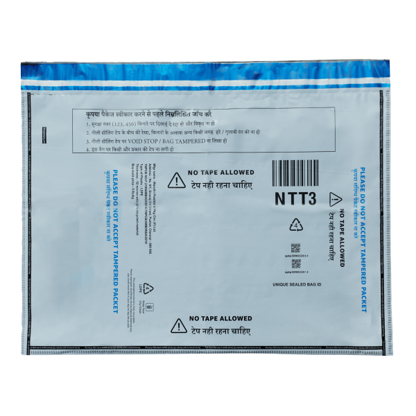 tamper evident poly bubble courier bag